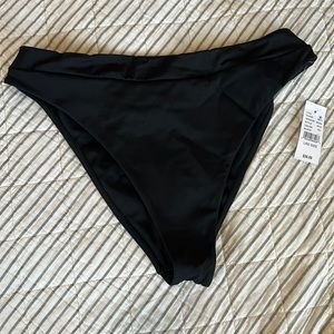 Black bikini bottom
